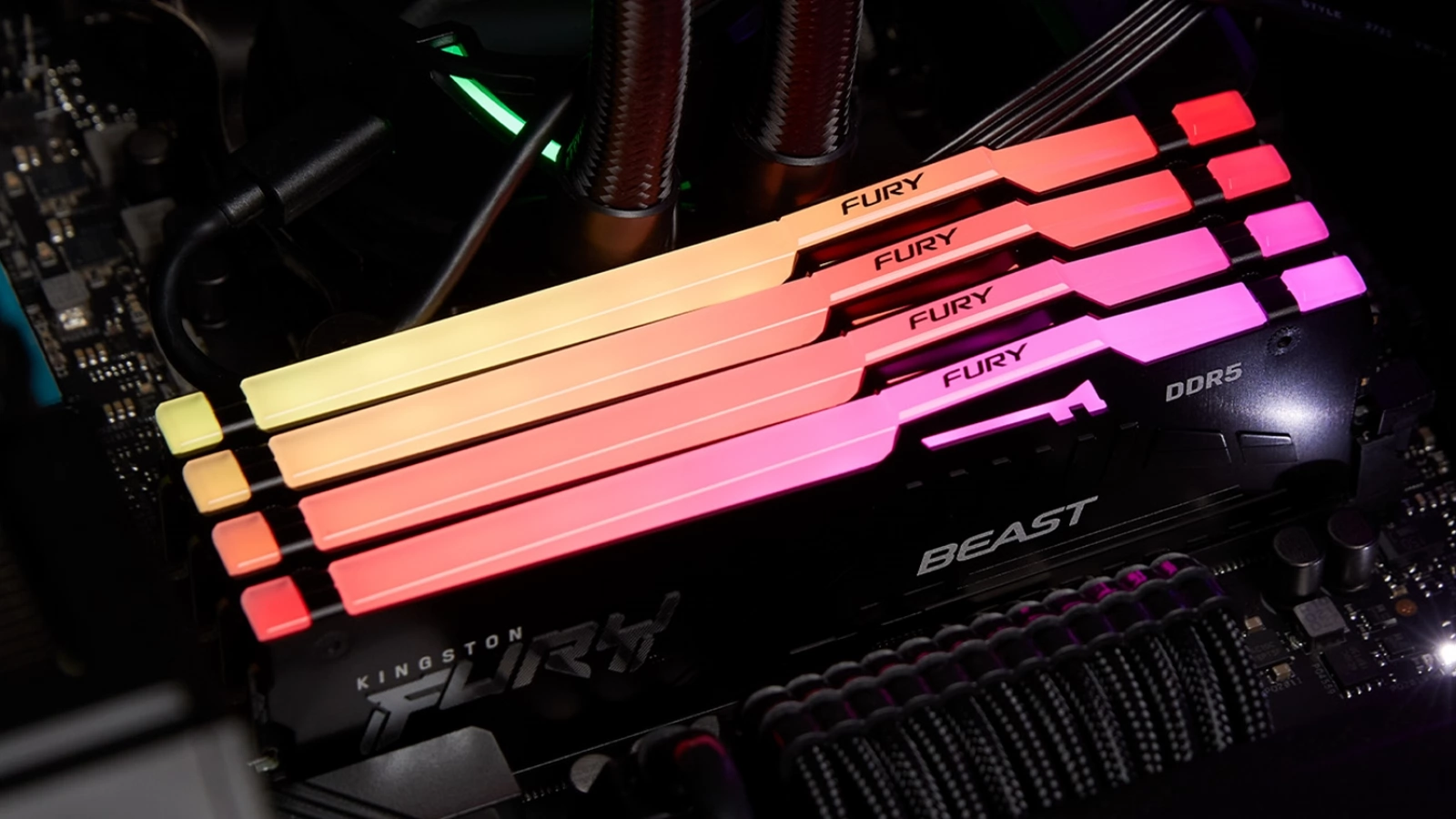 Kingston anunță memoria RAM FURY Beast DDR5 RGB, cu certificare Intel XMP 3.0 și compatibilitate sporită