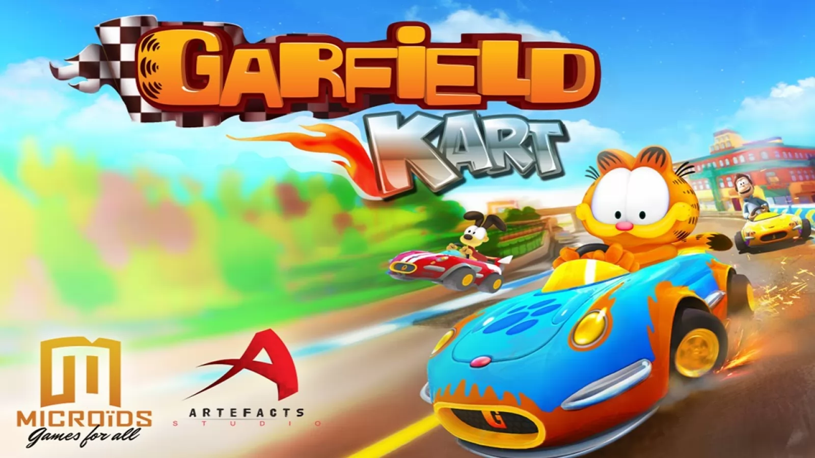 Garfield Kart review: un joc distractiv de karting, cu câteva defecte majore (Video)