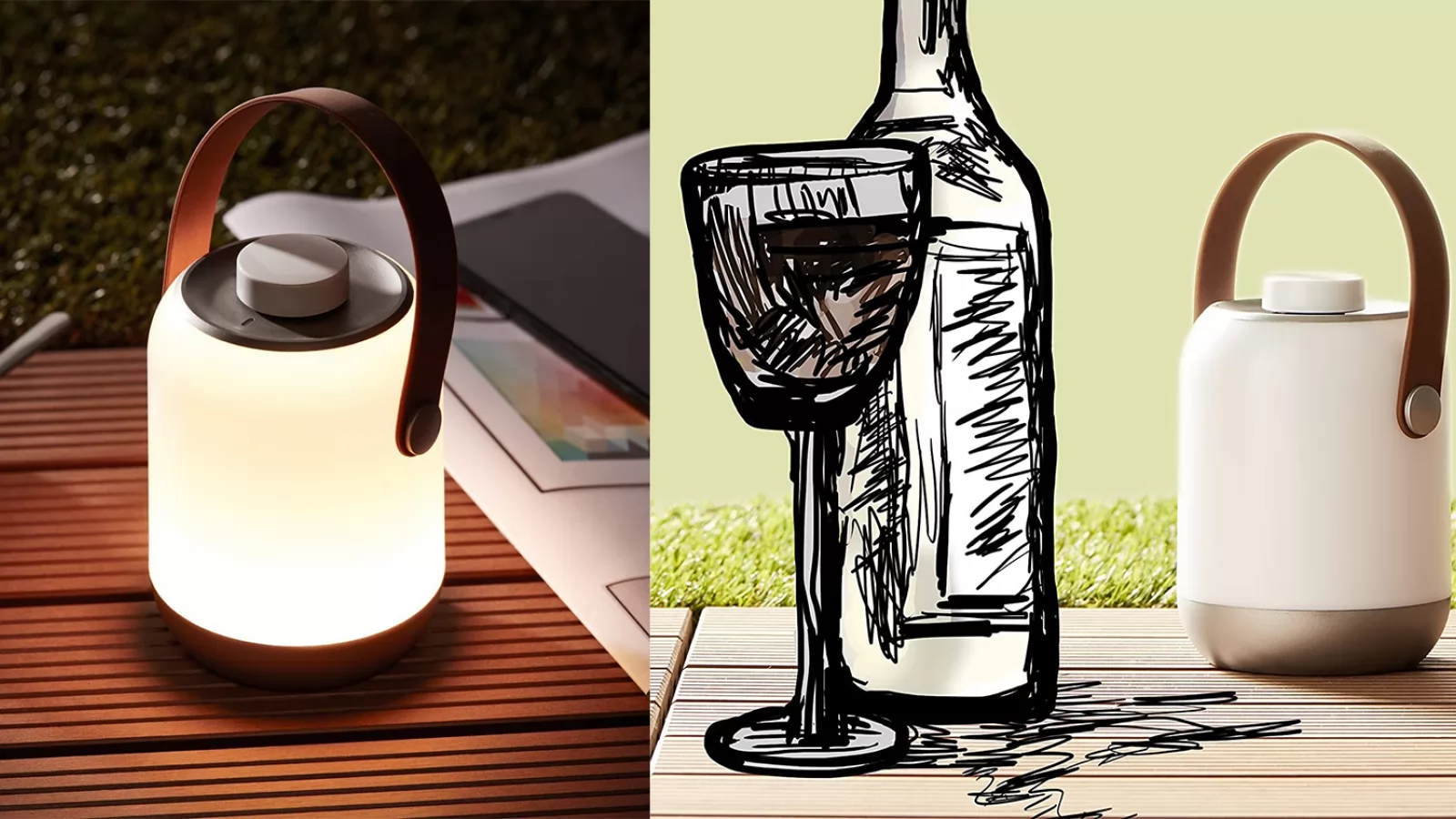 E LUNI e AMAZON: Azi vă recomandăm lampa LED ‎Lightbox cu baterie integrată, numai bună de luat în camping