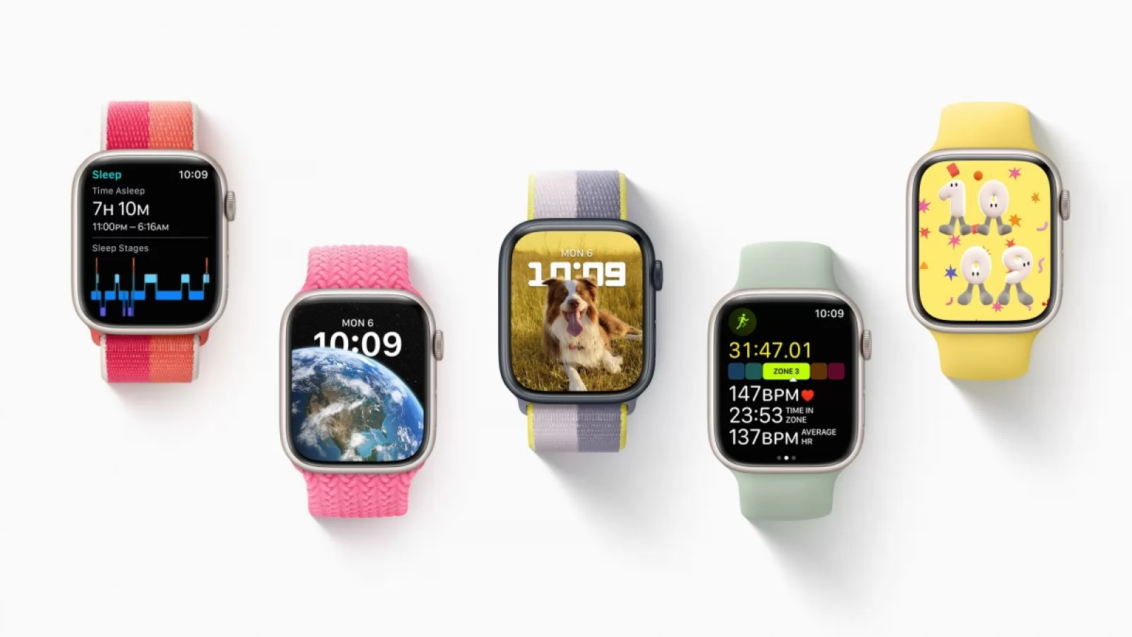 Apple prezintă watchOS 9, release ce aduce noi watch face-uri și funcții health pe ceasuri