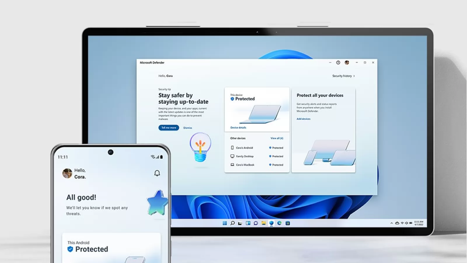 Microsoft lansează antivirusul Defender pe mobil, MacOS şi Windows