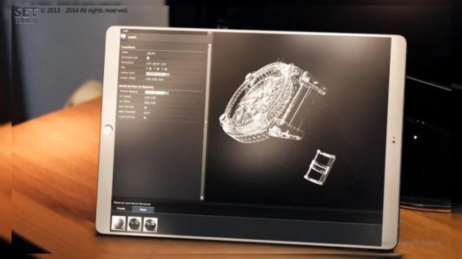 iPad Pro, tableta cu ecran 4K de 12.9 inch randată excelent de designer italieni (Video)
