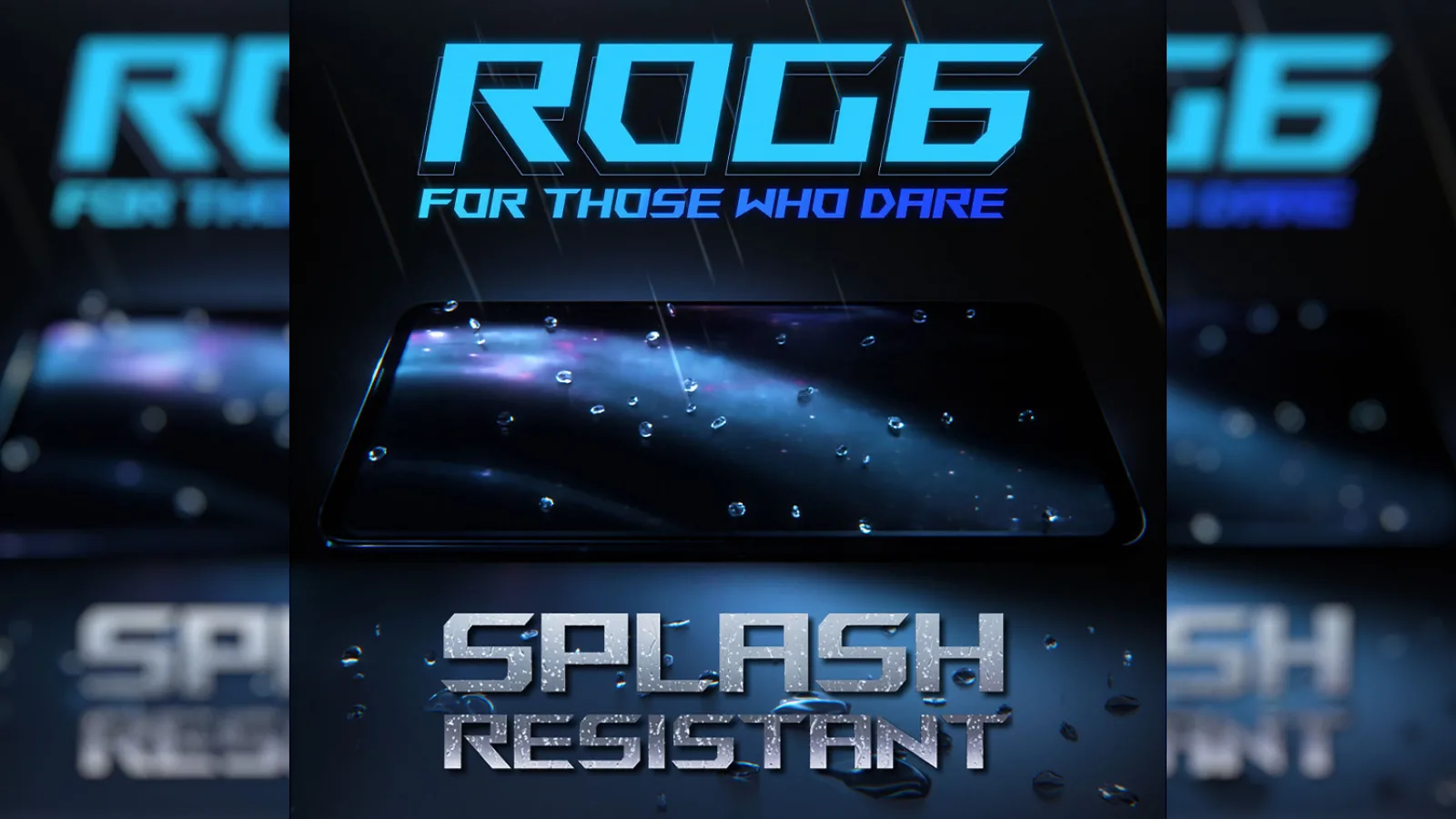 ASUS ROG Phone 6 ar fi primul telefon de gaming rezistent la stropi de apă din lume; Apar noi teasere înainte de lansarea din 5 iulie