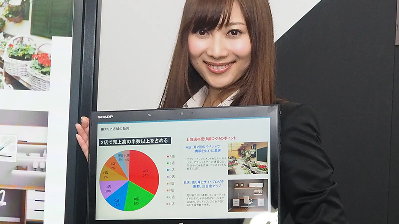 Sharp anunță o tabletă cu ecran de 15.6 inch și cu Windows 8.1 la bord