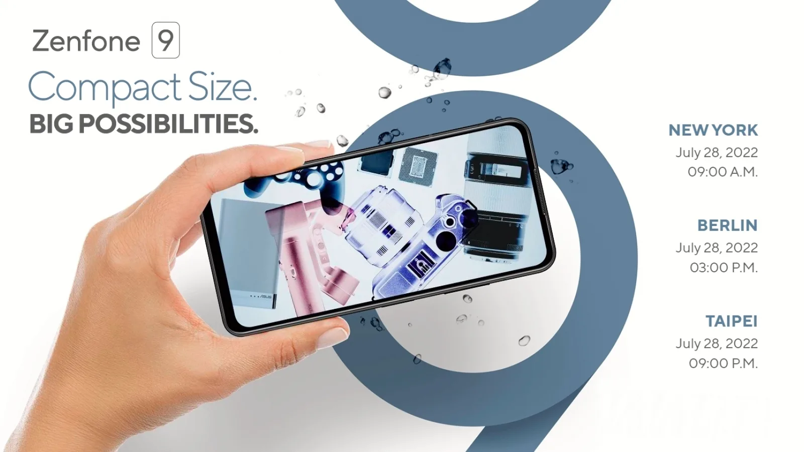 Smartphone compact și puternic? ASUS Zenfone 9 va debuta oficial pe 28 iulie!