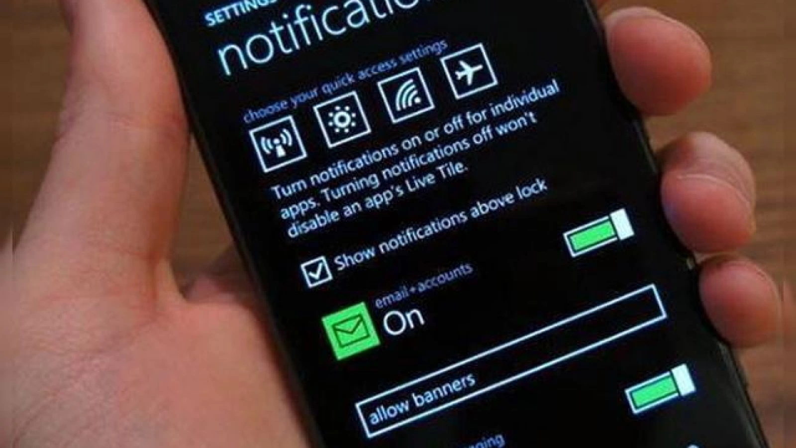 Avem și o primă captură de ecran confirmată cu Windows Phone 8.1!