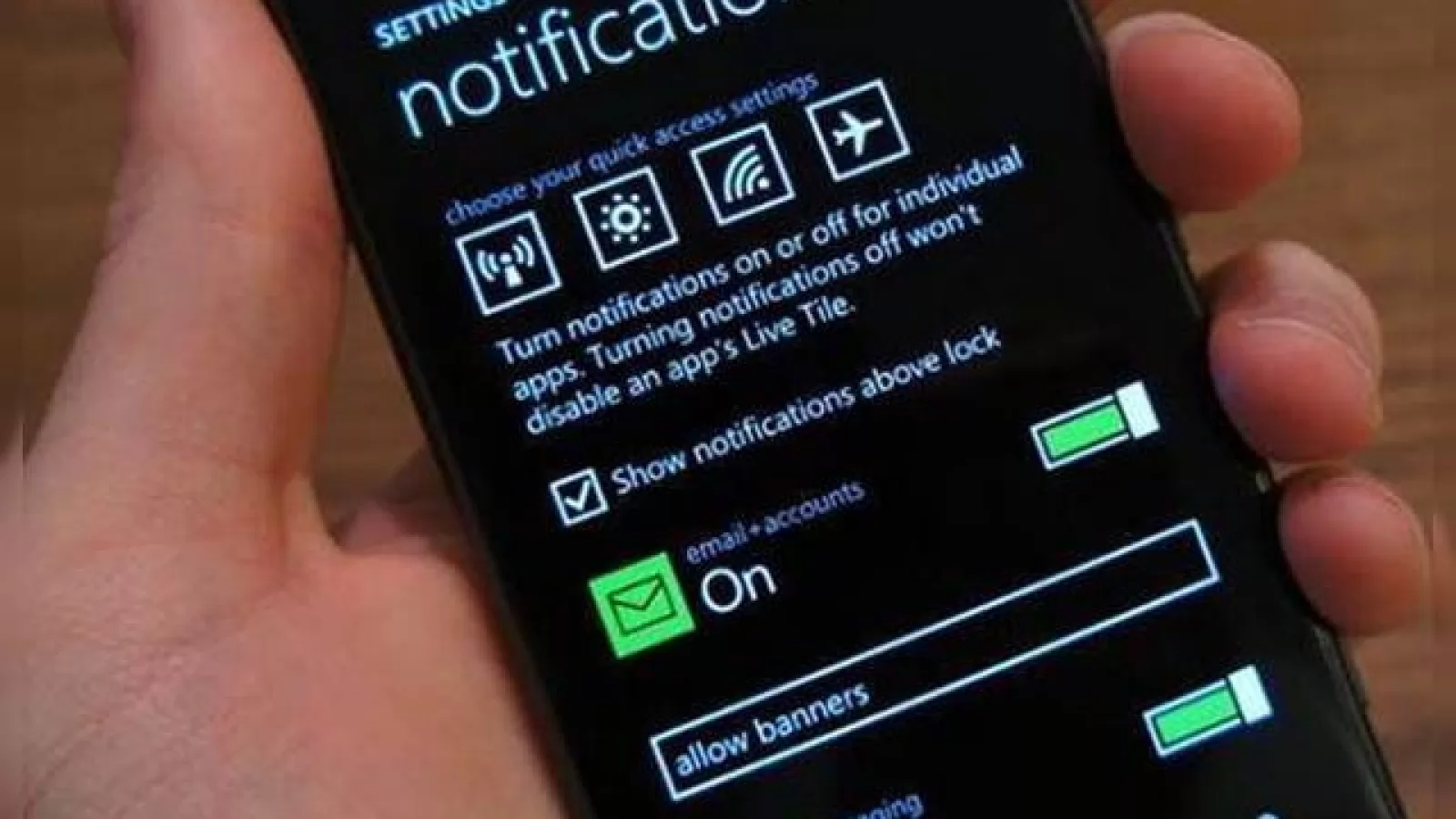 Avem și o primă captură de ecran confirmată cu Windows Phone 8.1!