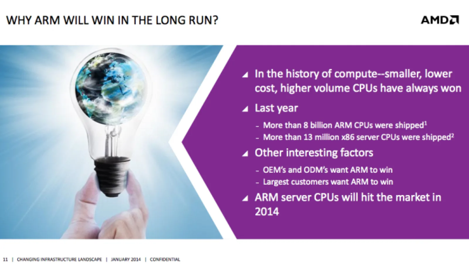 Începe revoluția! AMD pune În funcțiune primele servere bazate pe procesoare ARM