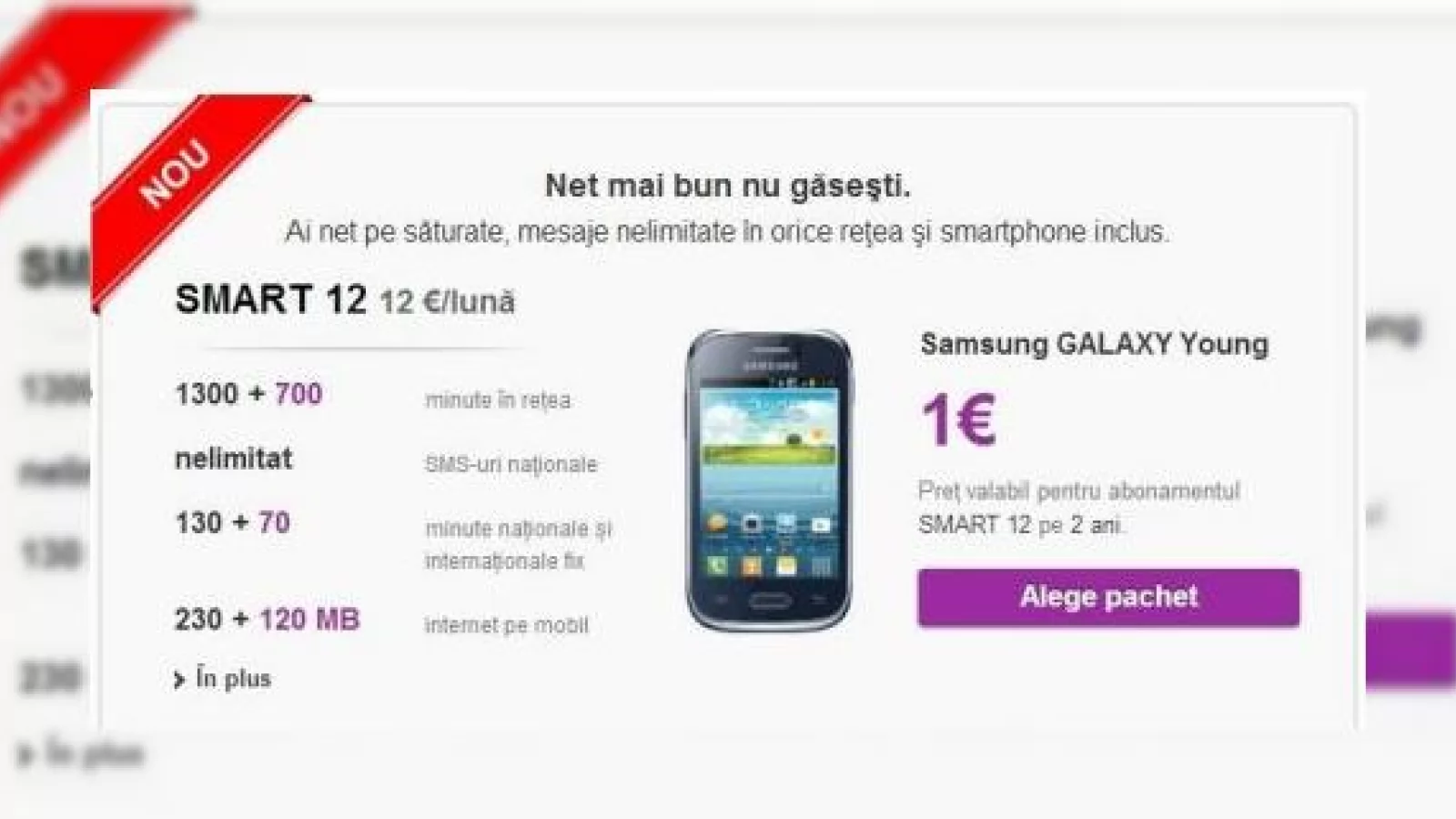 De astăzi Vodafone RED 29 vine cu 1GB internet lunar, iar familia de abonamente Smart, se lărgește cu opțiunea Smart 12