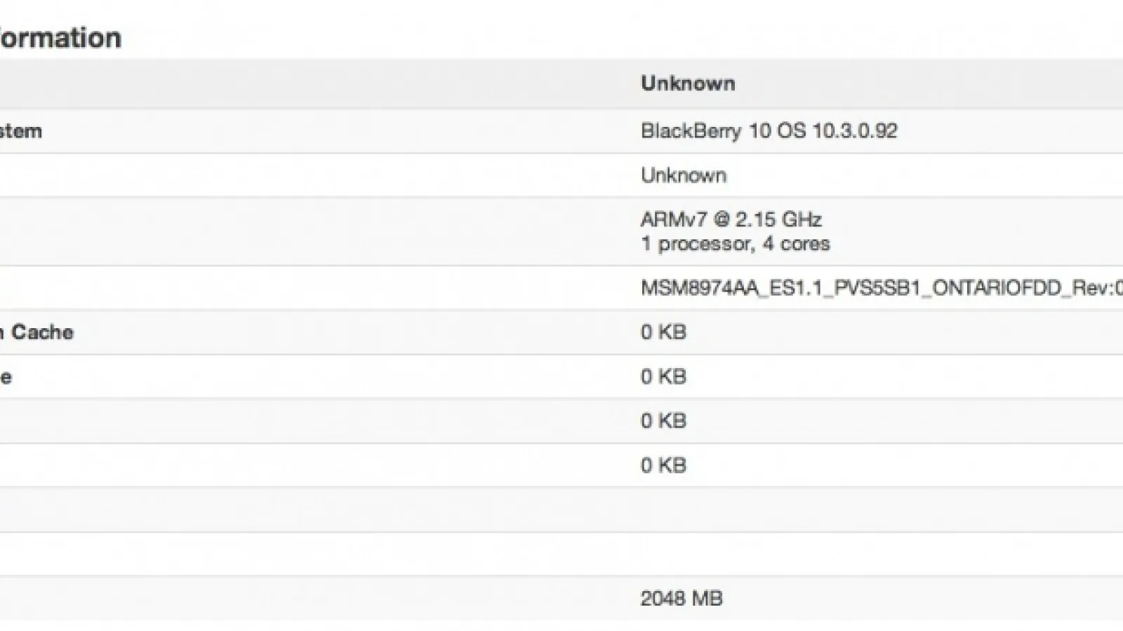 BlackBerry Încă trăiește! Noul model Ontario descoperit În benchmark-ul GeekBench