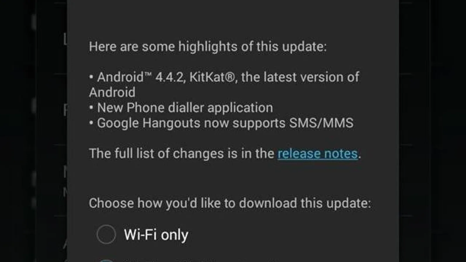 Motorola Moto G Dual SIM primește actualizarea la Android 4.4 KitKat În România