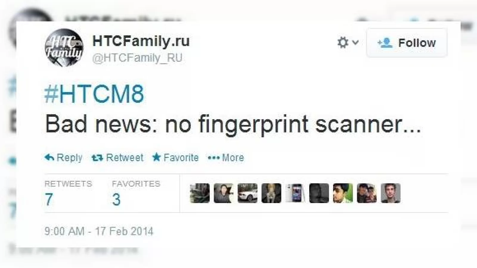 HTC M8 nu va dispune de un senzor pentru amprente digitale (zvon)
