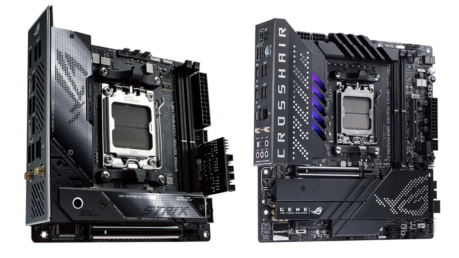 ASUS introduce noile plăci de bază ROG Crosshair X670E Gen și Strix X670E-I Gaming WiFi, ProArt și Prime