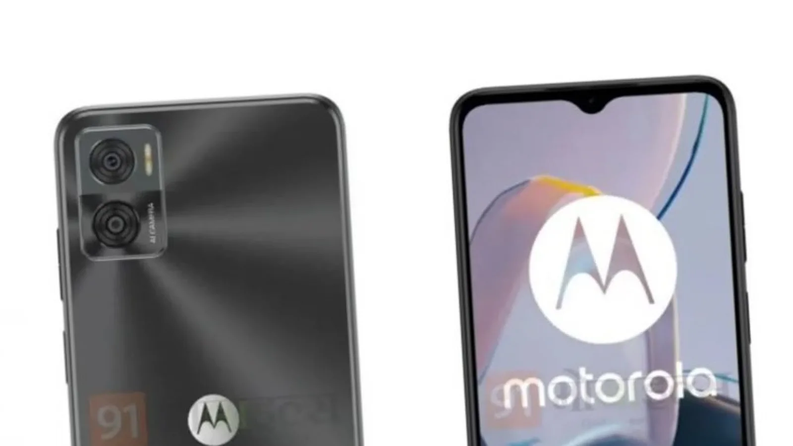 Motorola Moto E22 apare în randări cu o cameră duală arătoasă şi breton picătură