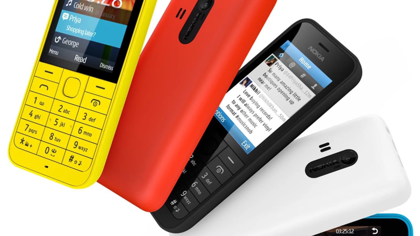 MWC 2014: Nokia anunță două noi terminale accesibile: Nokia 220 și Asha 230