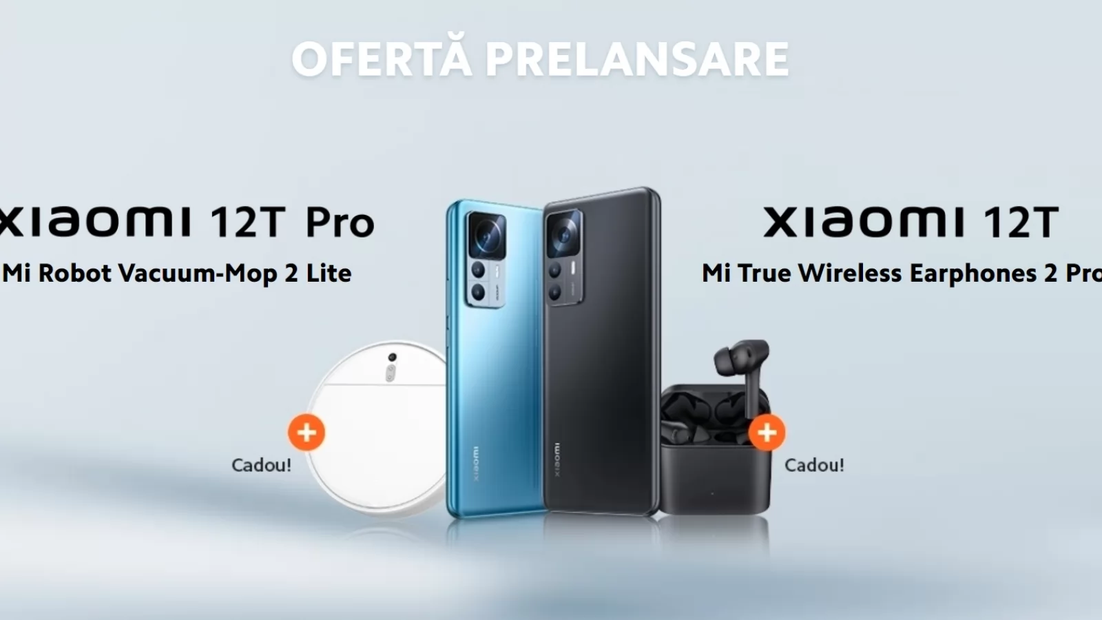 Preț și disponibilitate Xiaomi 12T în România (+ căști wireless cadou la precomandă)