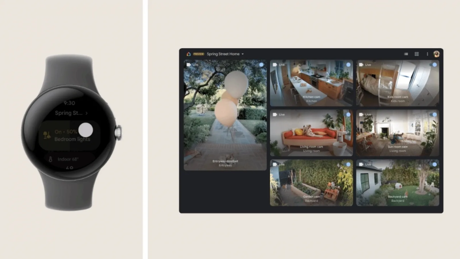 Aplicația Google Home primește un refresh vizual, cu extra funcționalități și 5 tab-uri în zona inferioară; Vine pe Wear OS