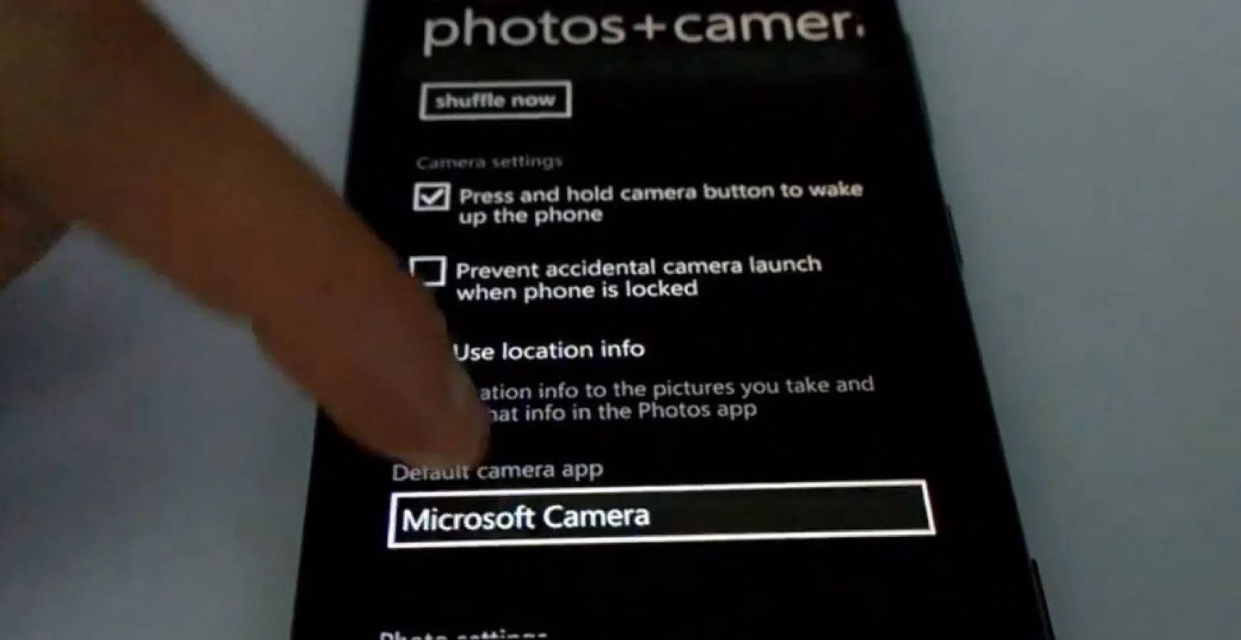 Iată o demonstrație a aplicației Camera de pe Windows Phone 8.1 (Video)