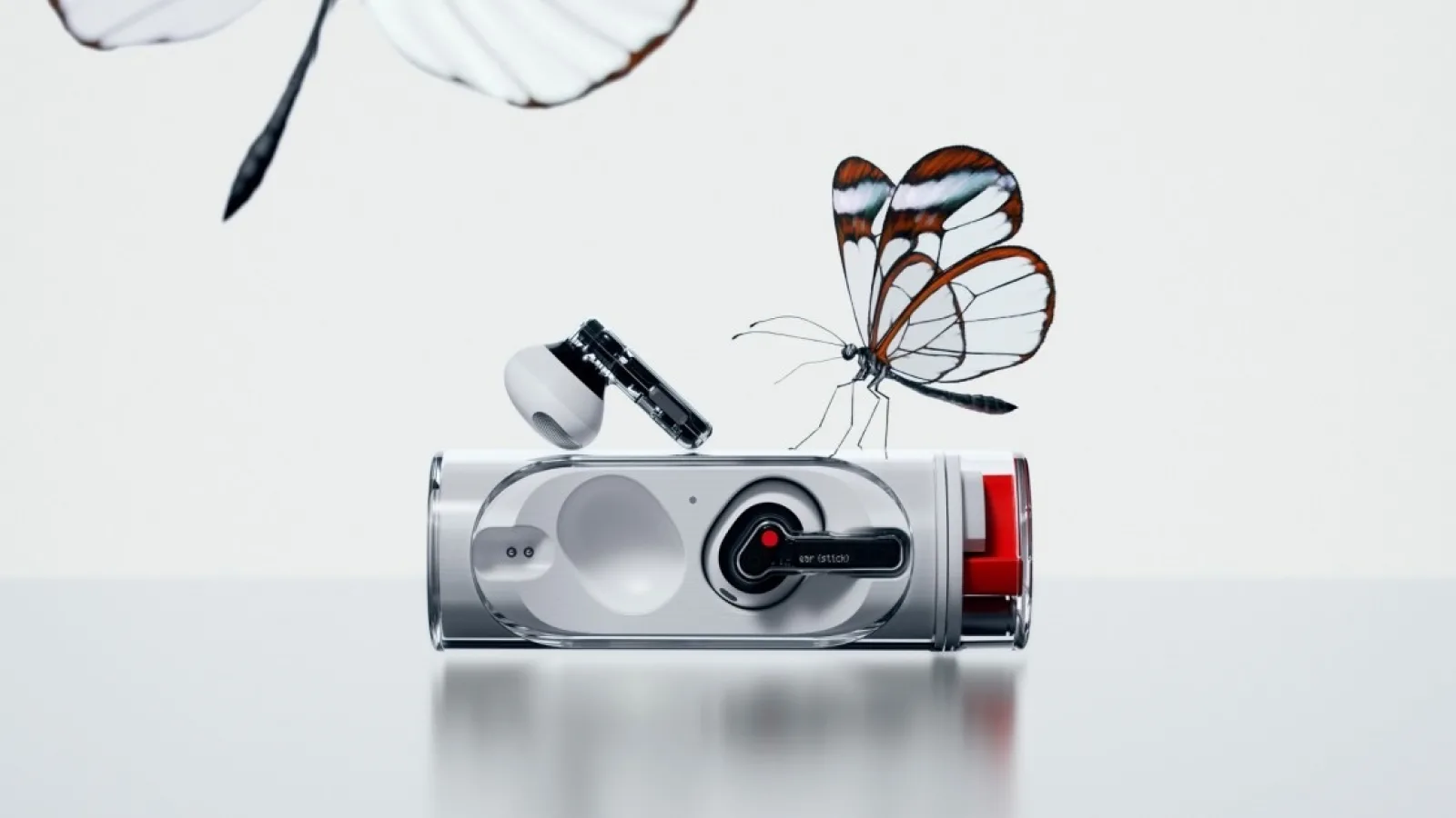 Nothing Ear (stick) debutează oficial; Căști wireless cu autonomie de 29 de ore și cutiuță de transport transparentă