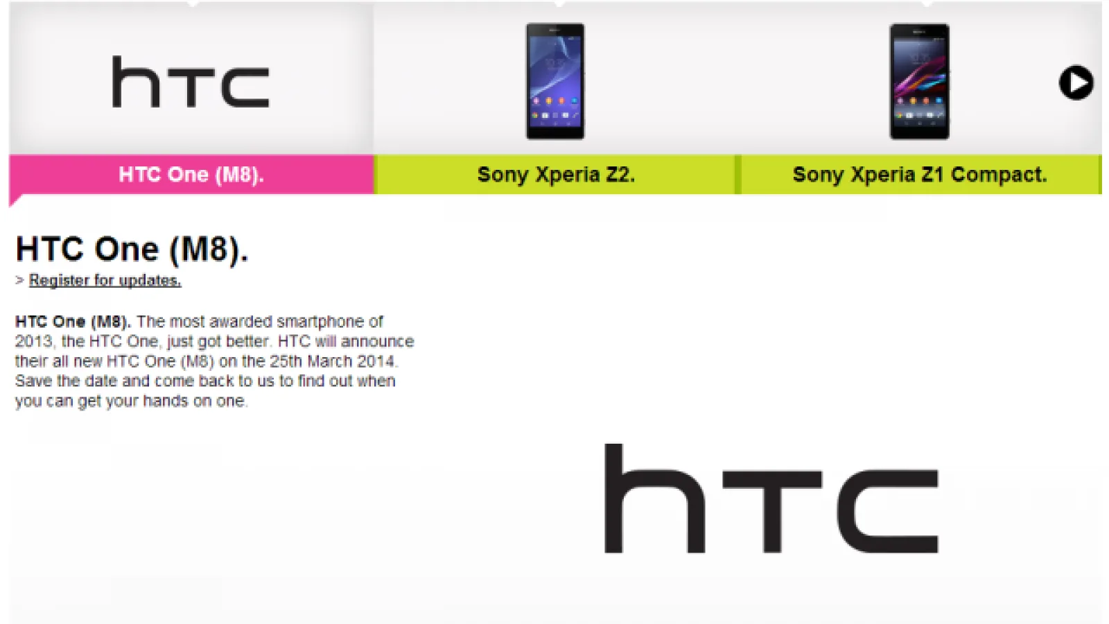 Operatorul britanic Three confirmă numele noului HTC One; Nu e cel la care vă așteptați!