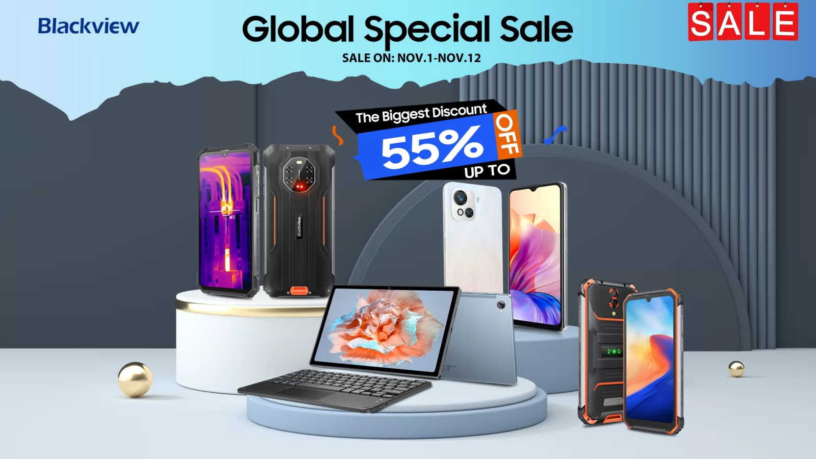 Blackview se pregătește de sărbătoarea 11.11 (Single's Day) cu super oferte și reduceri de până la 55% la telefoanele din portofoliu