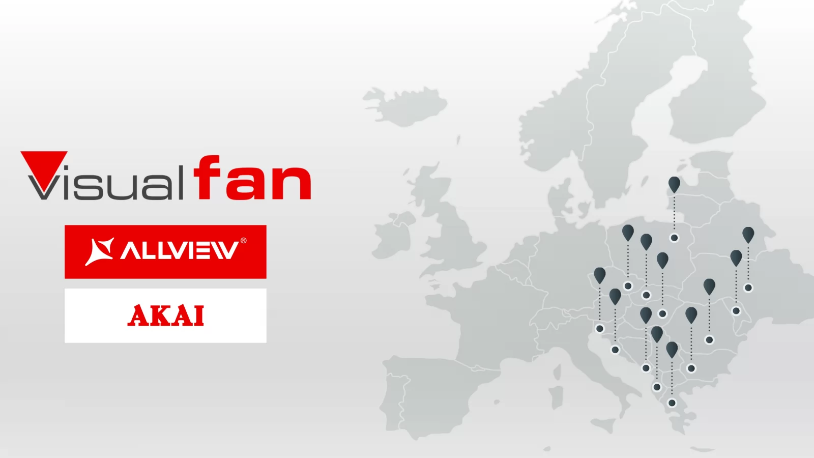 Visual Fan continuă investițiile și anunță achiziția suplimentară a unui procent de 10% din acțiunile Intervision Trading (distribuitor AKAI)
