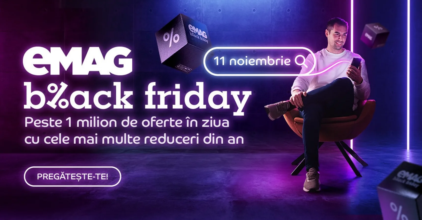 Black Friday 2022 eMAG este aproape; Ai wishlist? Ce produse te pregătești să cumperi?