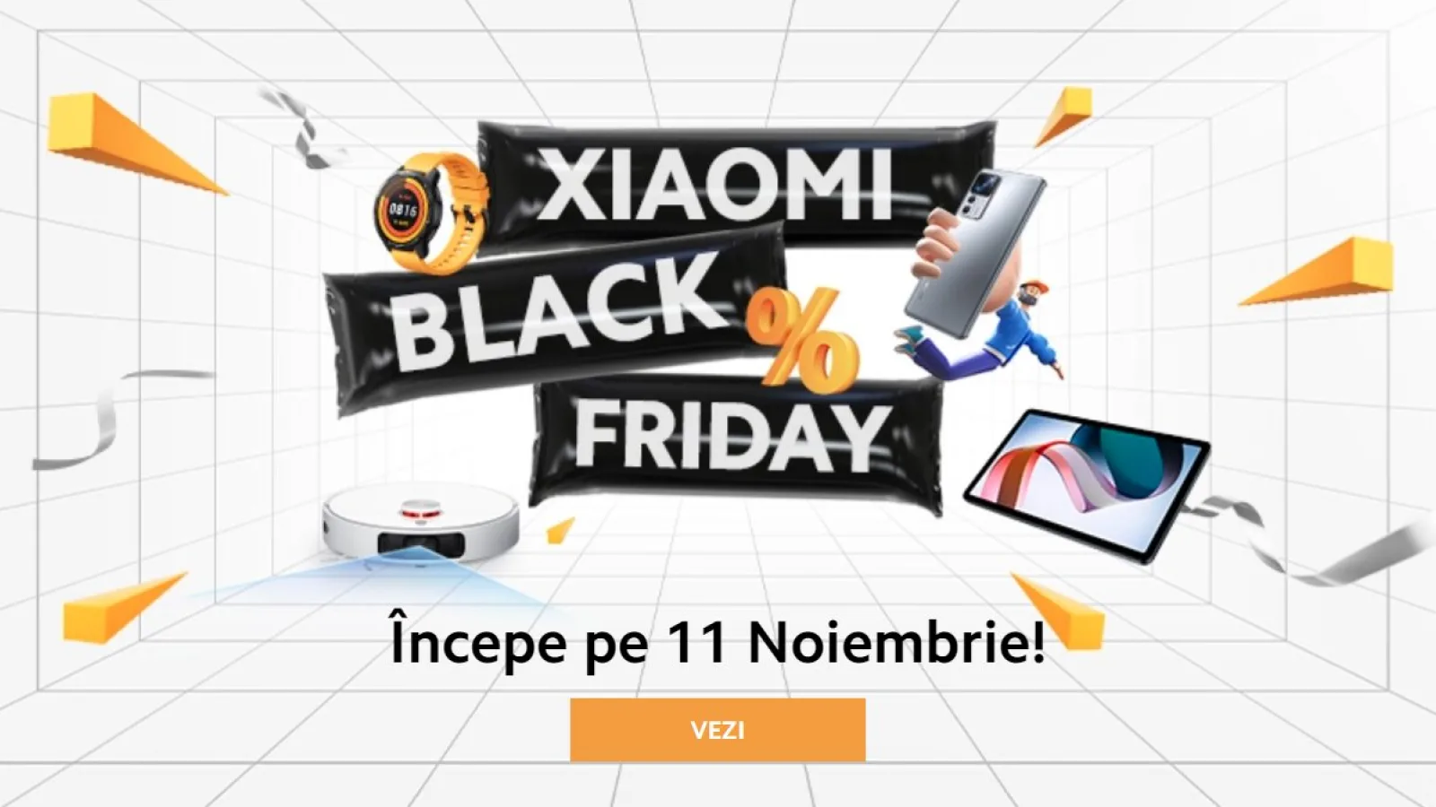 Xiaomi dezvăluie produsele vedetă din campania BLACK FRIDAY 2022 care începe la miezul nopții pe Mi-Home.ro!