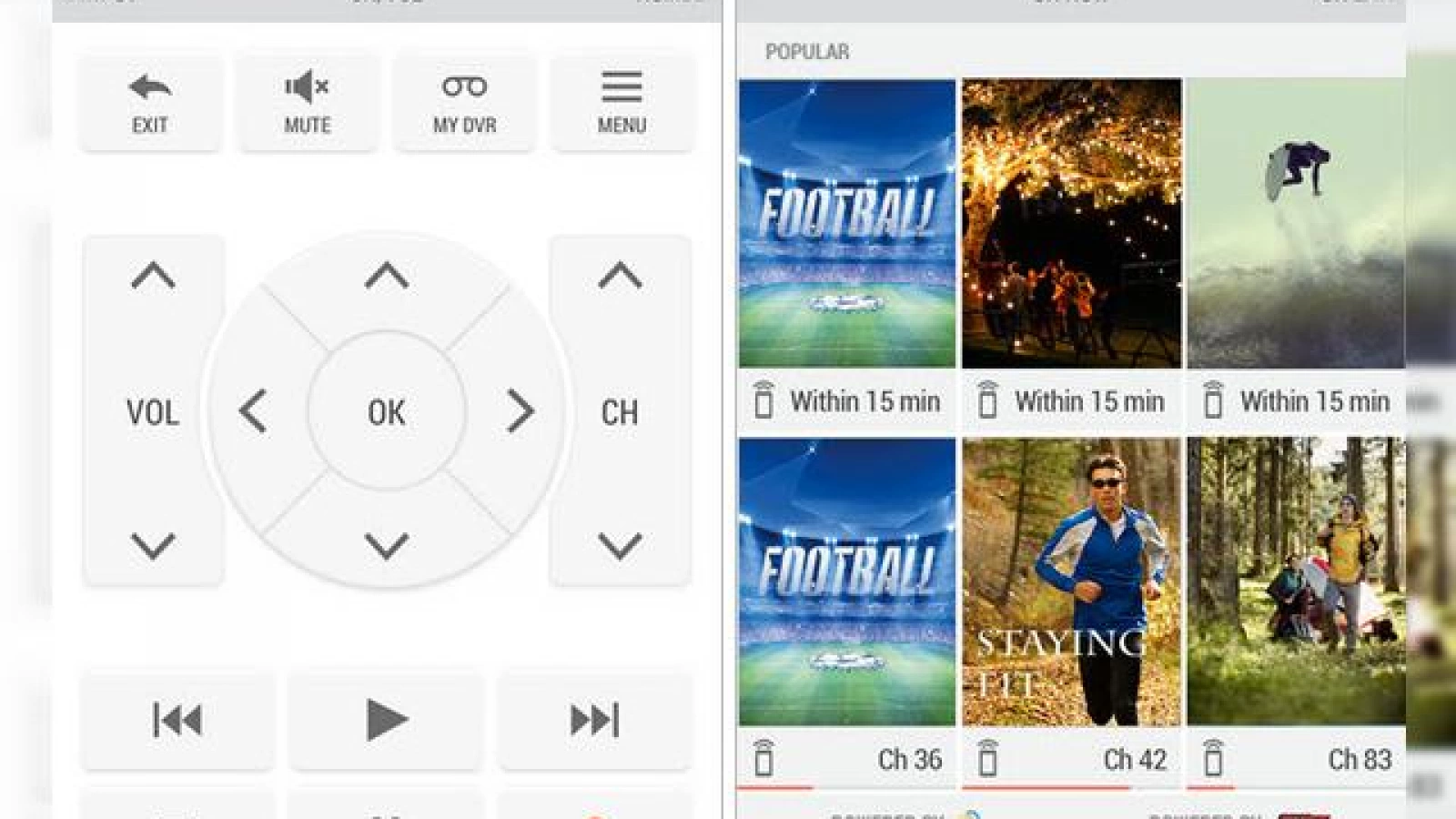 HTC oferă Încă o aplicație stock din Sense in Play Store: SenseTV acum disponibil