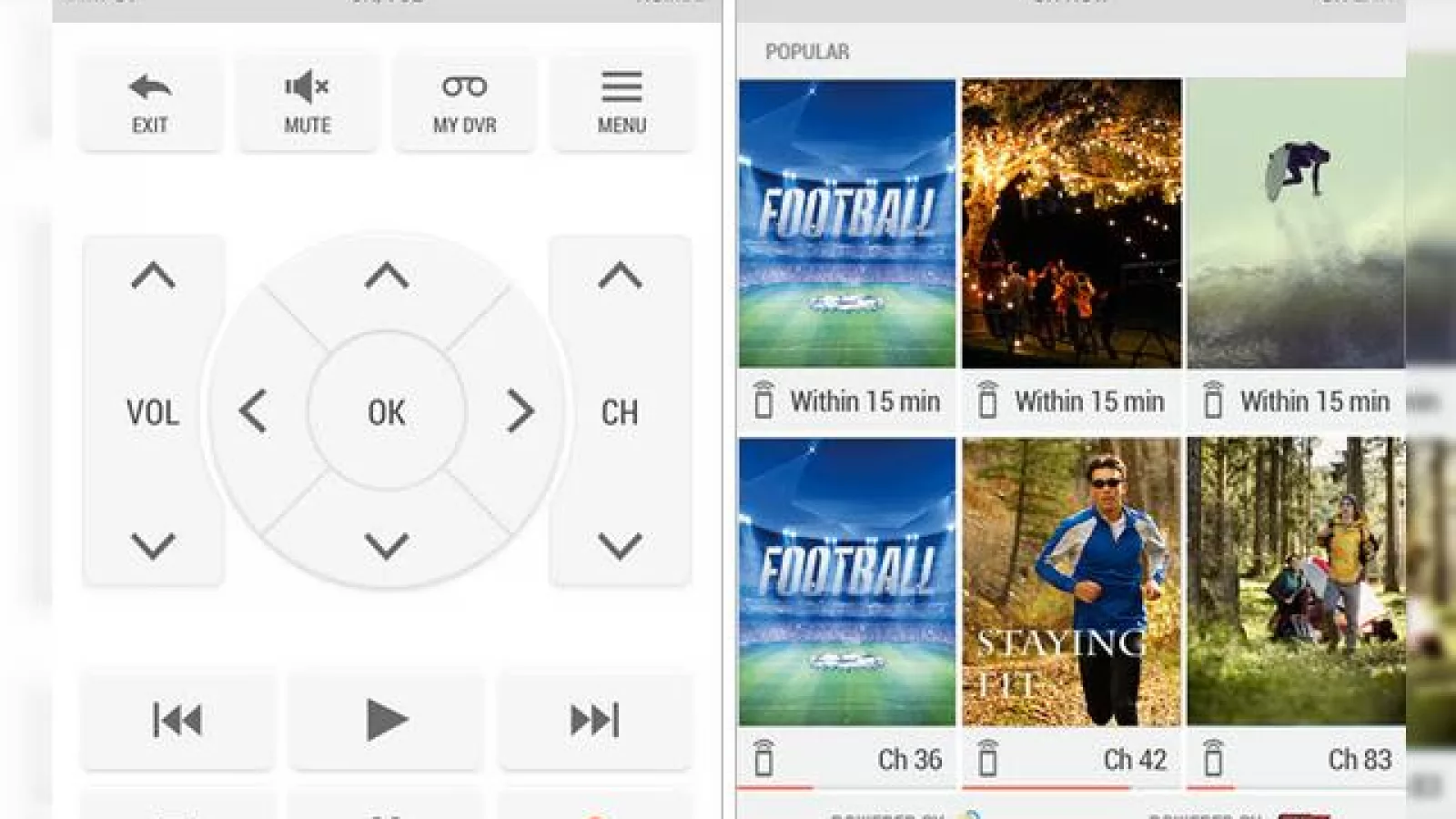 HTC oferă Încă o aplicație stock din Sense in Play Store: SenseTV acum disponibil