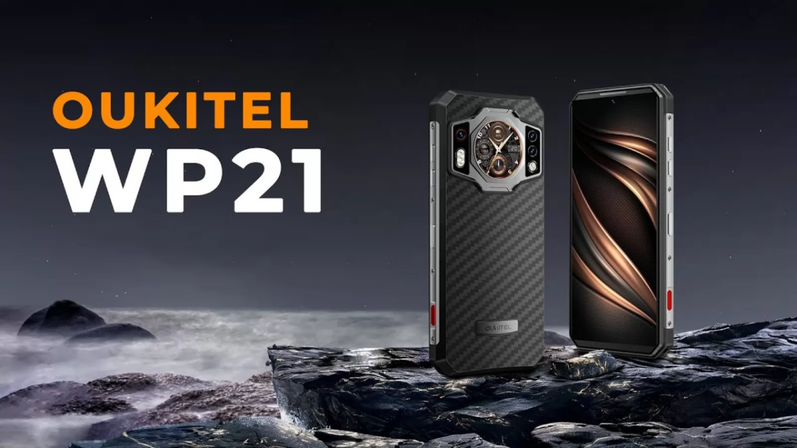 Revin telefoanele cu baterii de 10.000 mAh; Oukitel WP21 are două ecrane şi corp robust