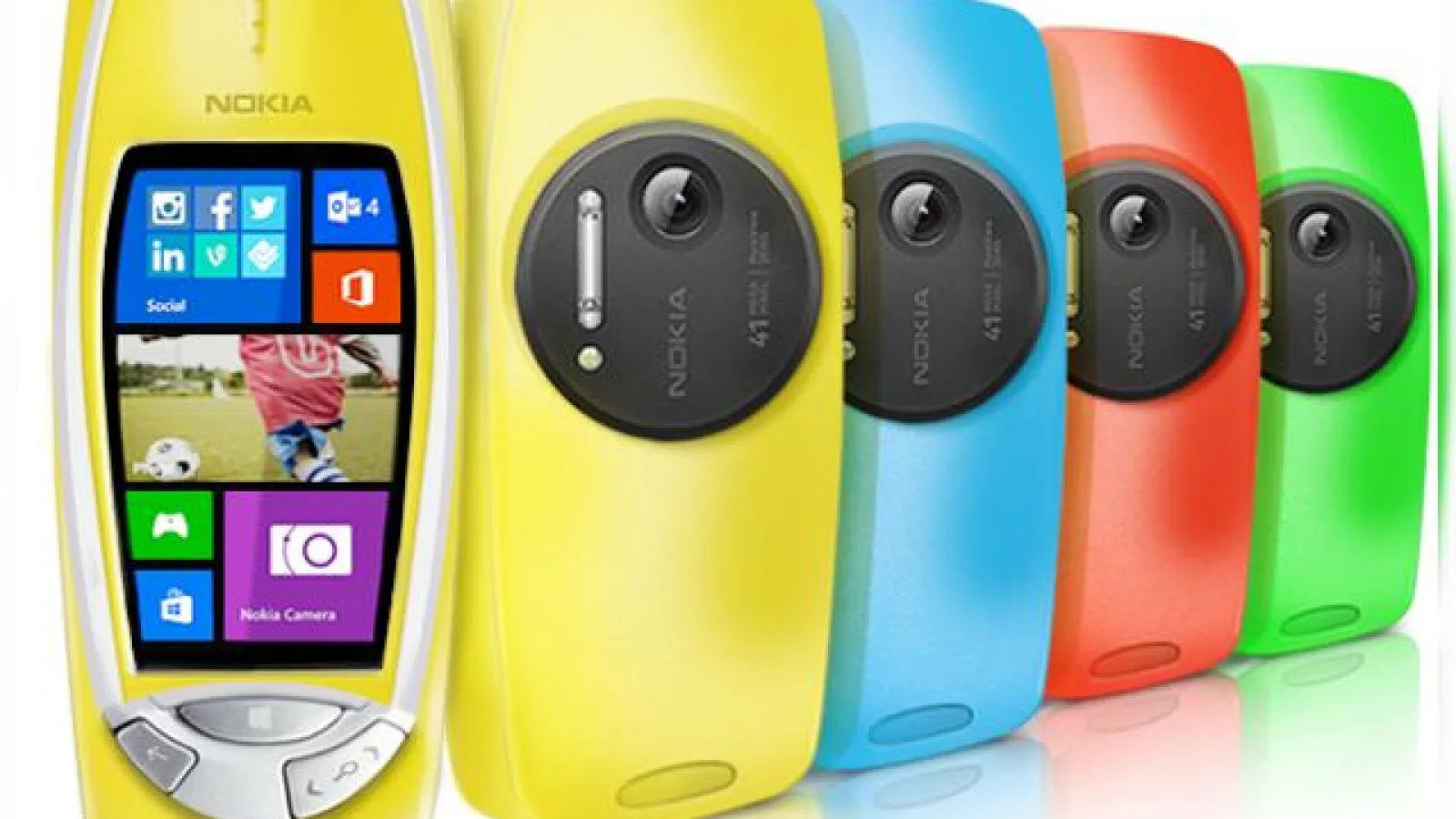 Nokia lanseză modelul 3310 Pureview ce vine cu senzor de 41 megapixeli! (1 aprilie)