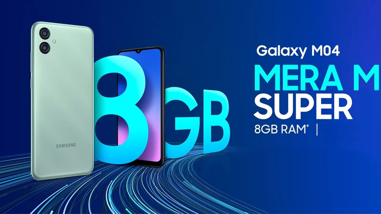 Galaxy M04 este cel mai nou smartphone din portofoliul Samsung! E accesibil, are baterie de 5000 mAh și CPU Helio P35