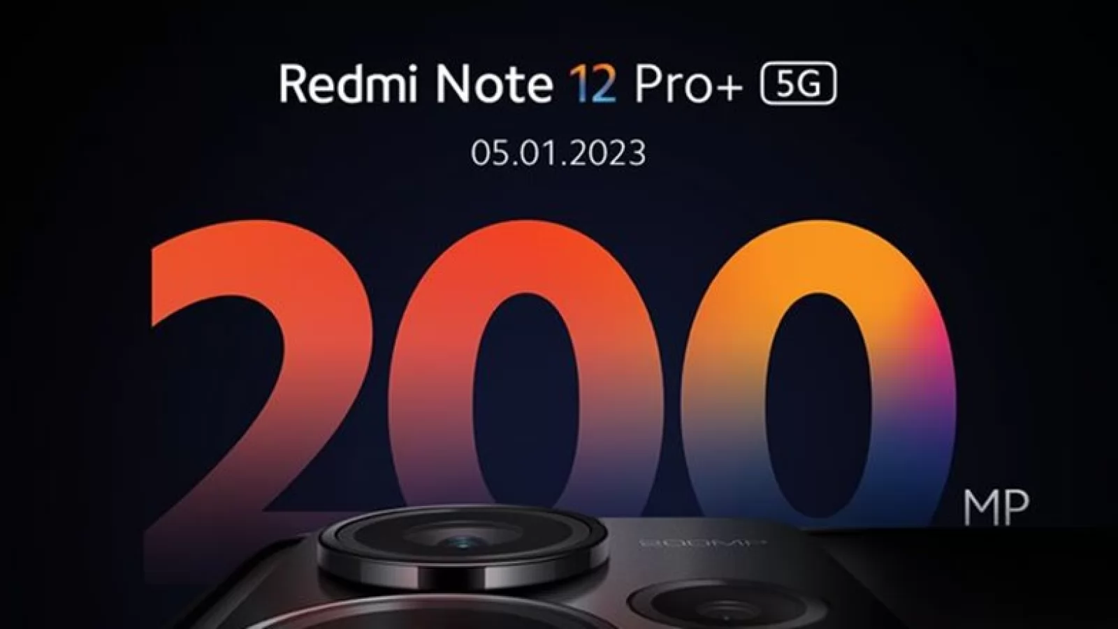 Redmi Note 12 Pro+ va debuta global pe 5 ianuarie și vine cu o cameră foto de 200 de megapixeli