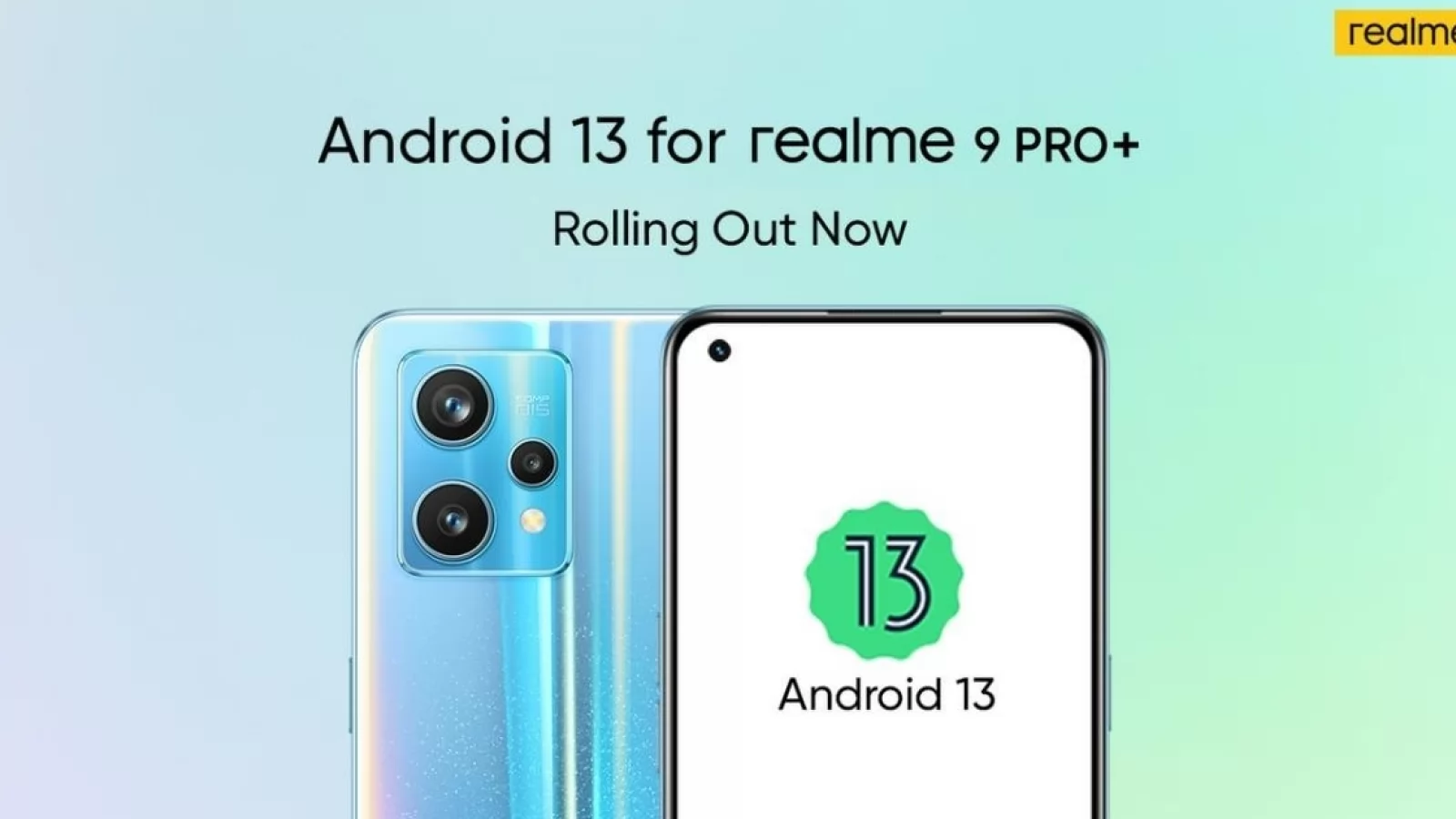 realme 9 Pro+ primește actualizarea stabilă la Android 13; Sosește și noua interfață realme UI 4.0