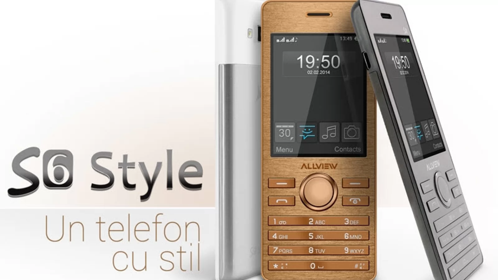 Allview lansează telefonul dual SIM cu tastatură clasică S6 Style, la prețul de 219 lei