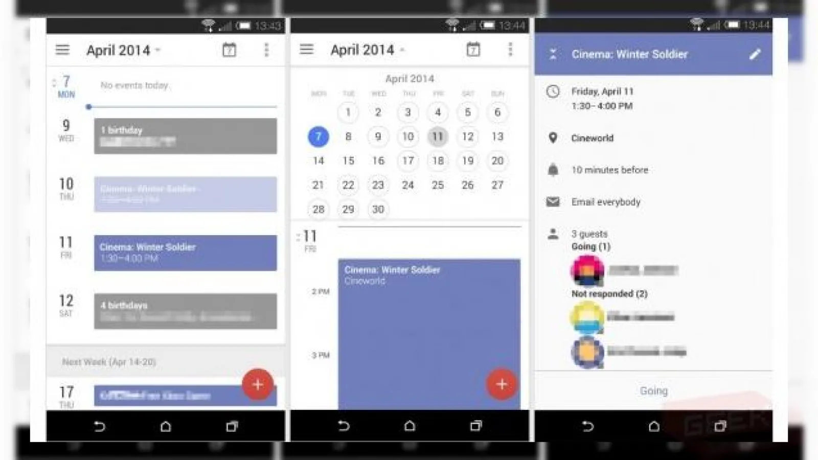 Google testează o nouă interfața și noi funcții pentru Google Calendar