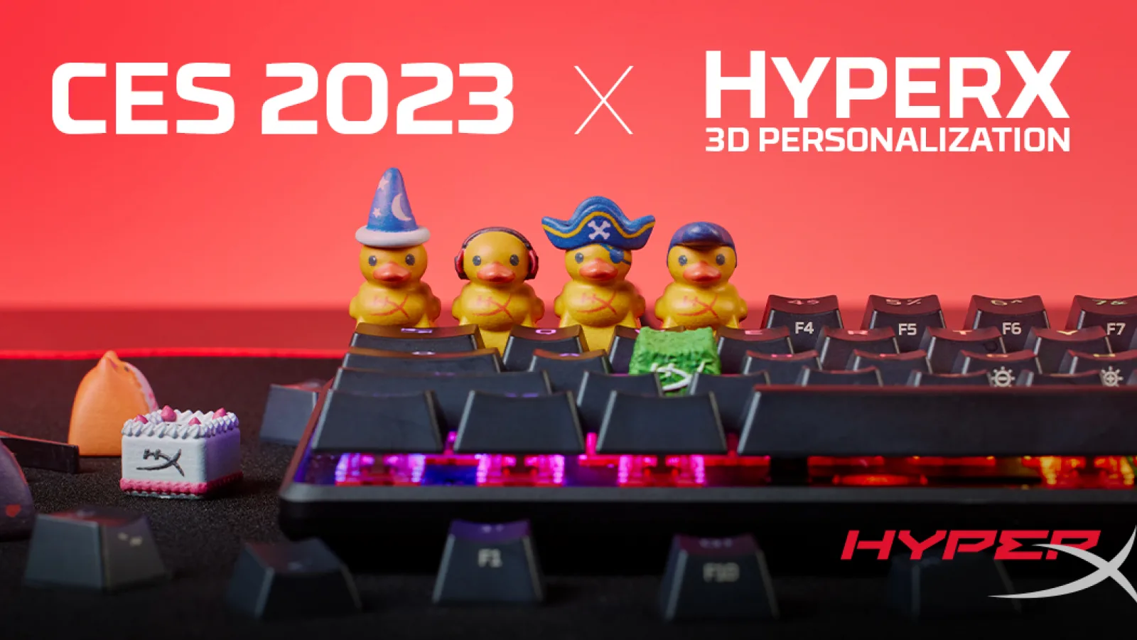 CES 2023: HyperX anunță un program prin care îți poți personaliza și customiza perifericele de gaming cu ajutorul printării 3D