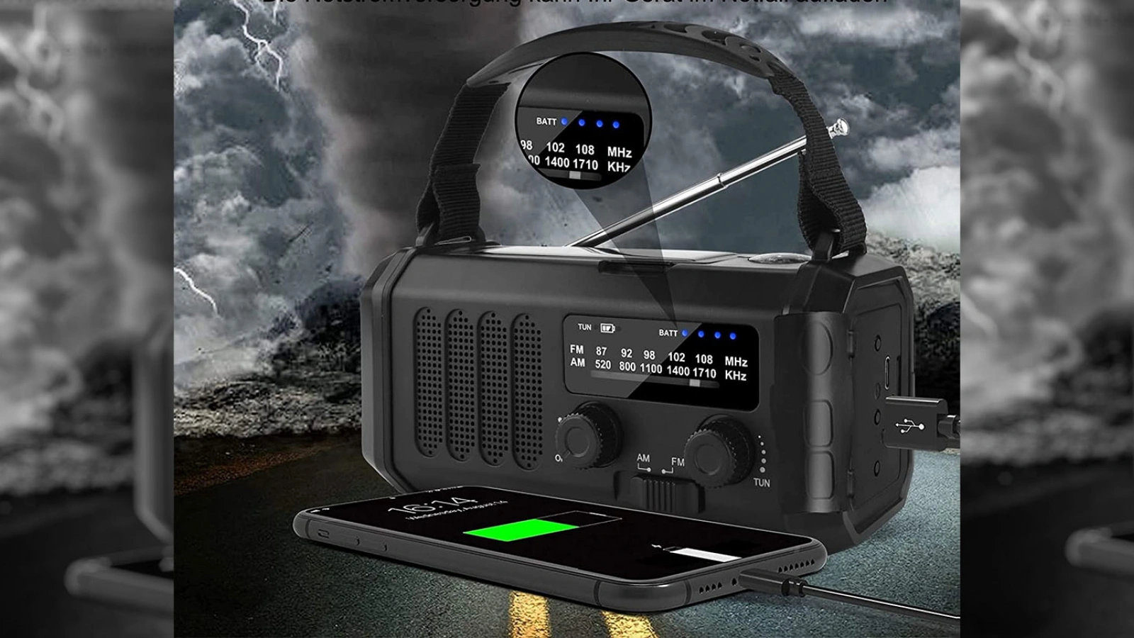 E LUNI e AMAZON: Azi vă recomandăm Nigecue - gadget accesibil, cu radio, lanternă și alimentare solară la pachet
