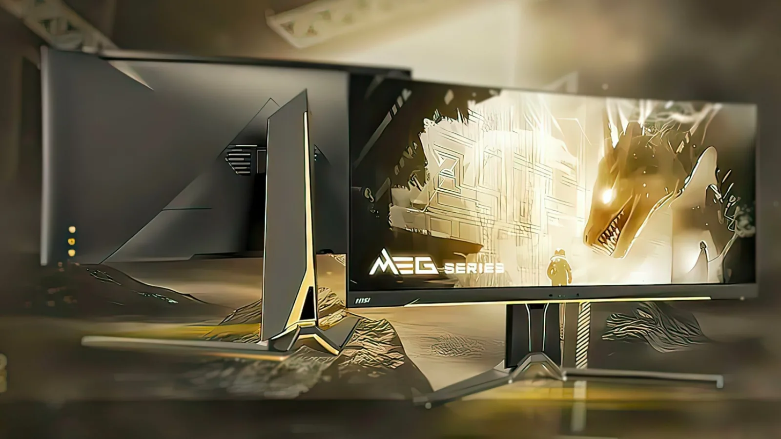 MSI anunță monitoarele curbate de gaming MEG 342C QD-OLED și MAG 275CQRX