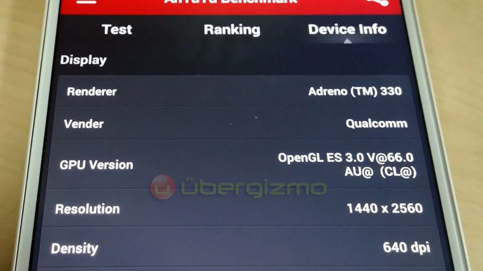 O primă fotografie cu LG G3 confirmă prezența unui display Quad HD