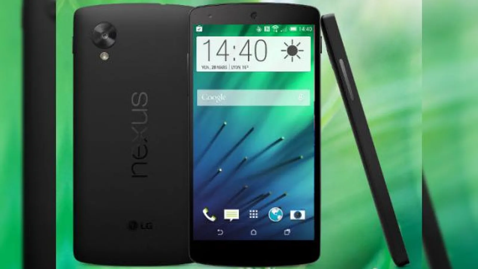 Nexus 5 are parte de o portare a lui HTC Sense 6.0, una funcțională