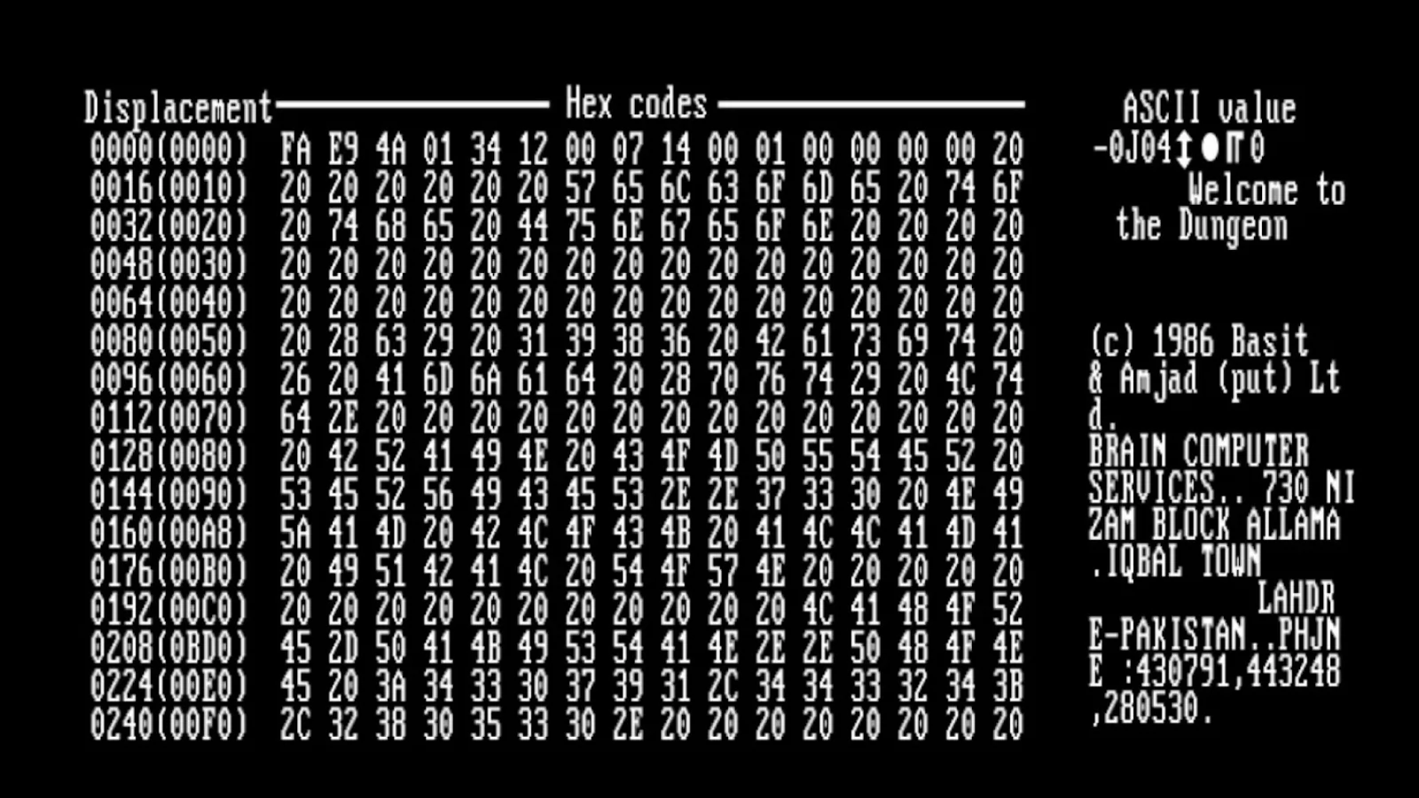 37 de ani de la primul virus de computer; Ce putere avea Brain la vremea sa?