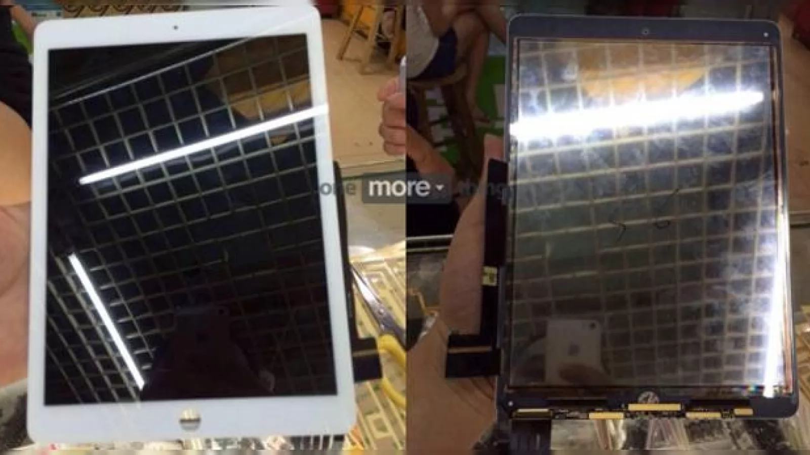 iPad Air 2 e deja pe Internet, display-ul sau pozează "nud"