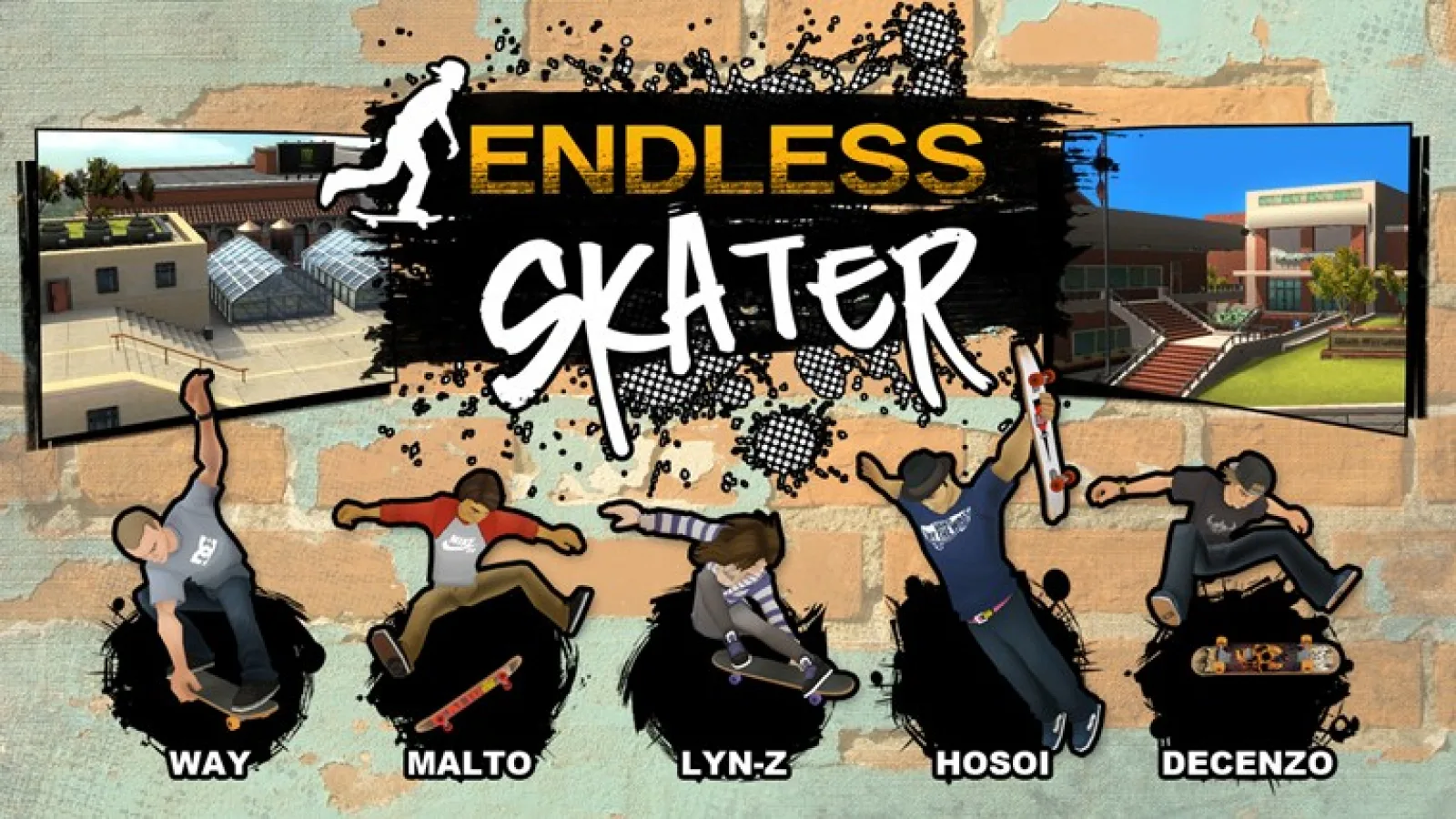 Endless Skater review (ASUS VivoTab Note 8): un endless runner combinat cu simulator de skateboarding, dar unul frustrant (Video)