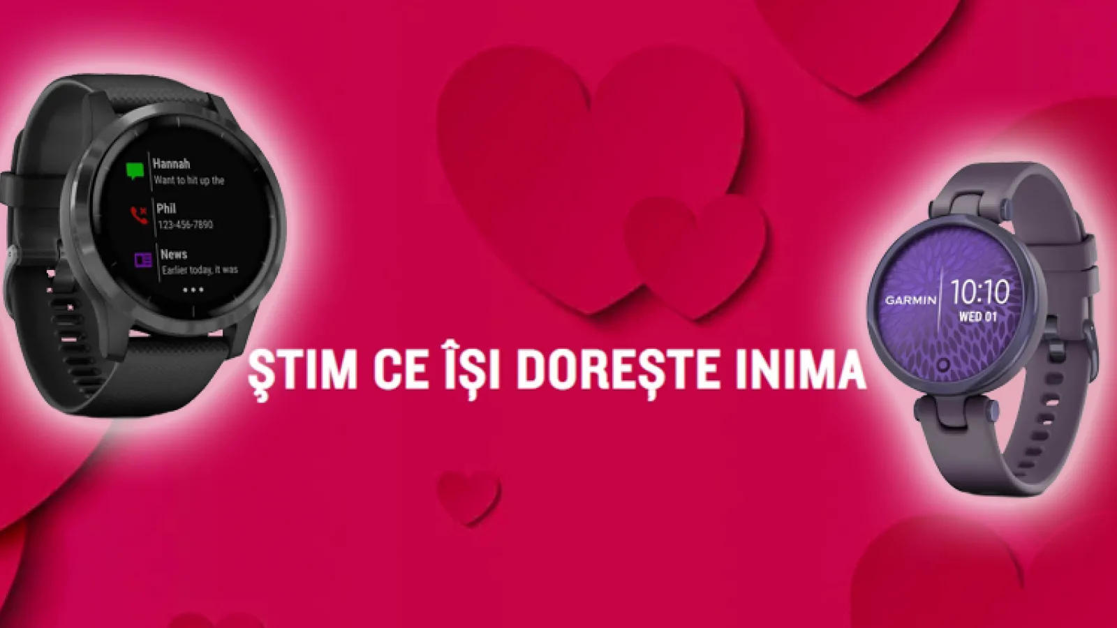 De Valentine's Day cadourile Garmin te vor ajuta să îți exprimi iubirea și să ai grijă de inima ta
