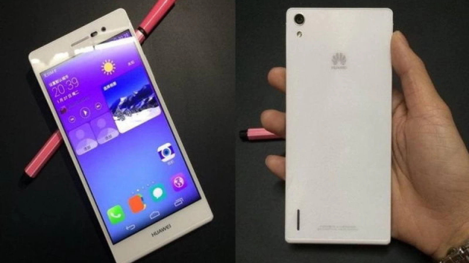 Noi imagini cu Huawei Ascend P7 Își fac apariția pe web Înainte de lansarea sa oficială