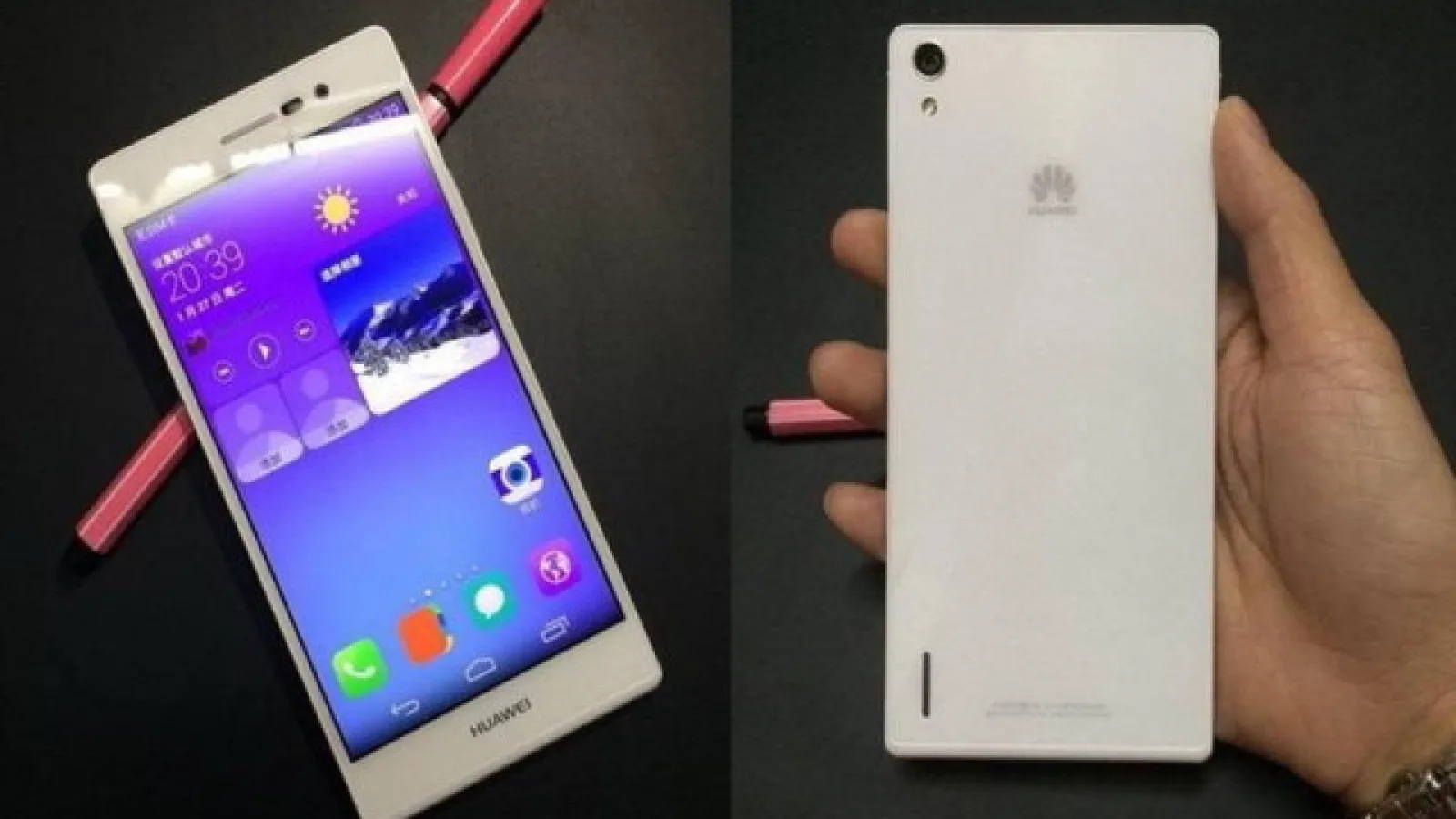 Noi imagini cu Huawei Ascend P7 Își fac apariția pe web Înainte de lansarea sa oficială