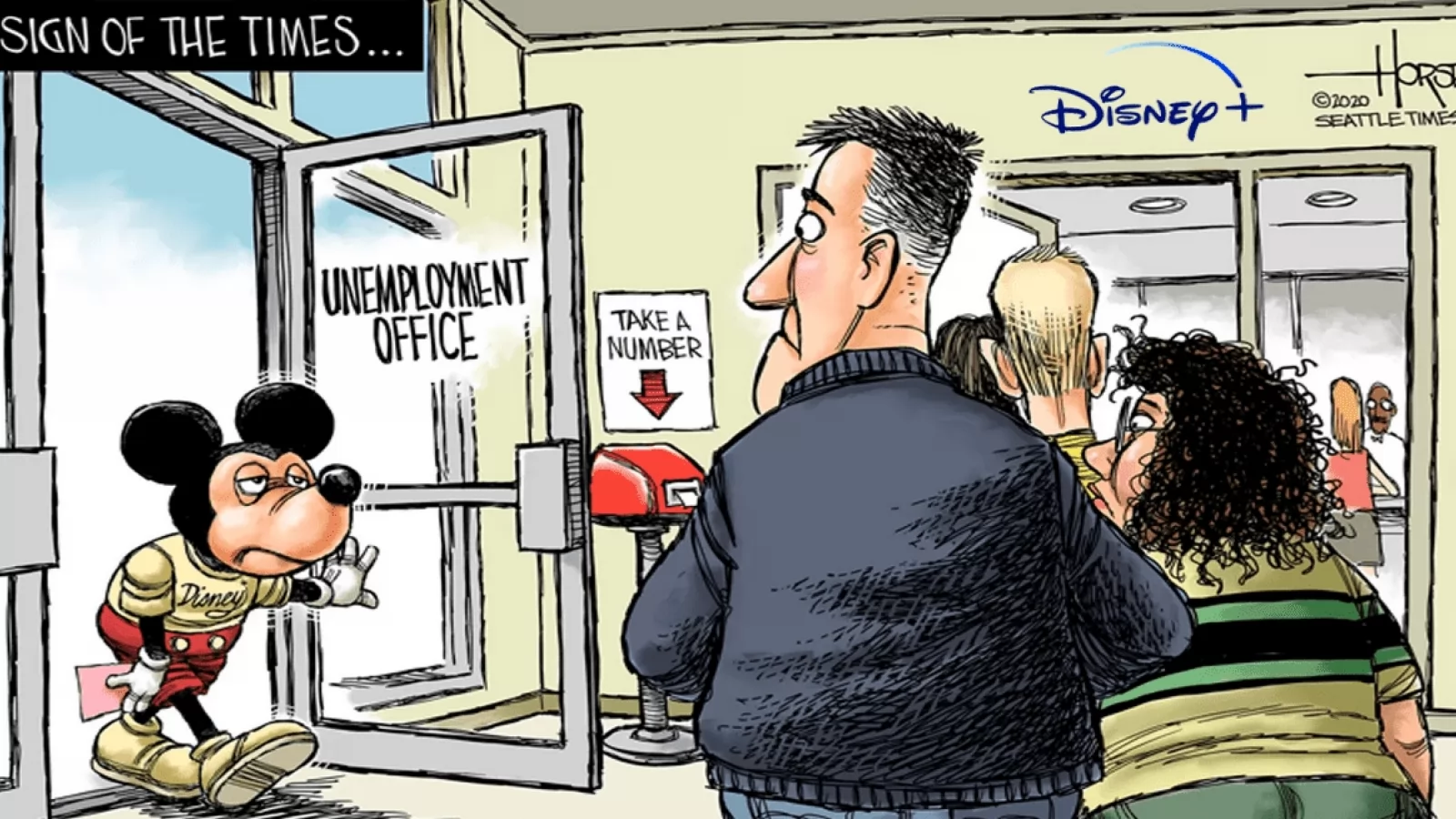 Disney şi Yahoo concediază mii de oameni, pentru a face economie; Se aşteaptă la o scădere de vânzări şi venituri
