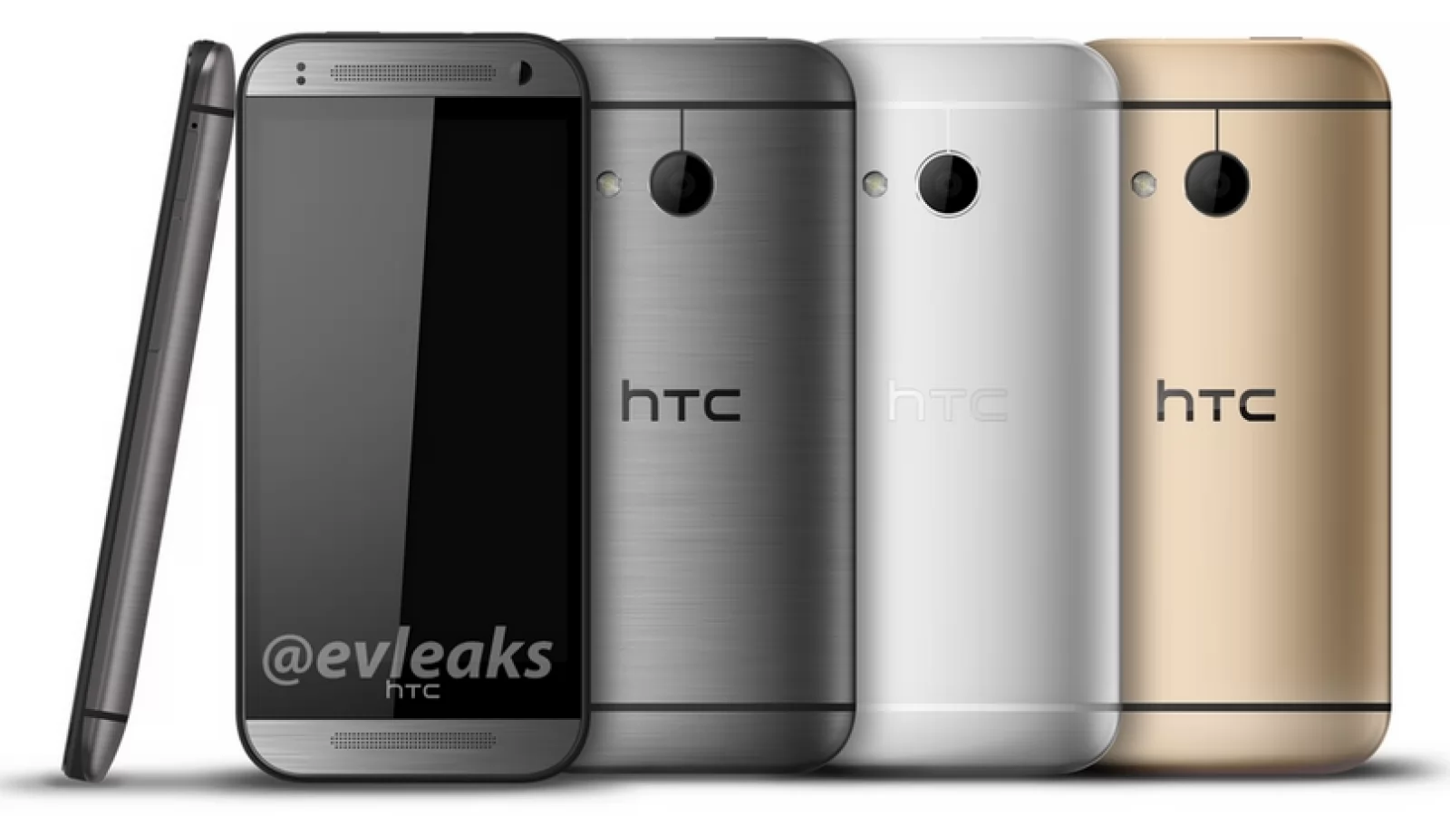 HTC One Mini 2 apare Într-o nouă imagine randată ce ne prezintă gama de culori